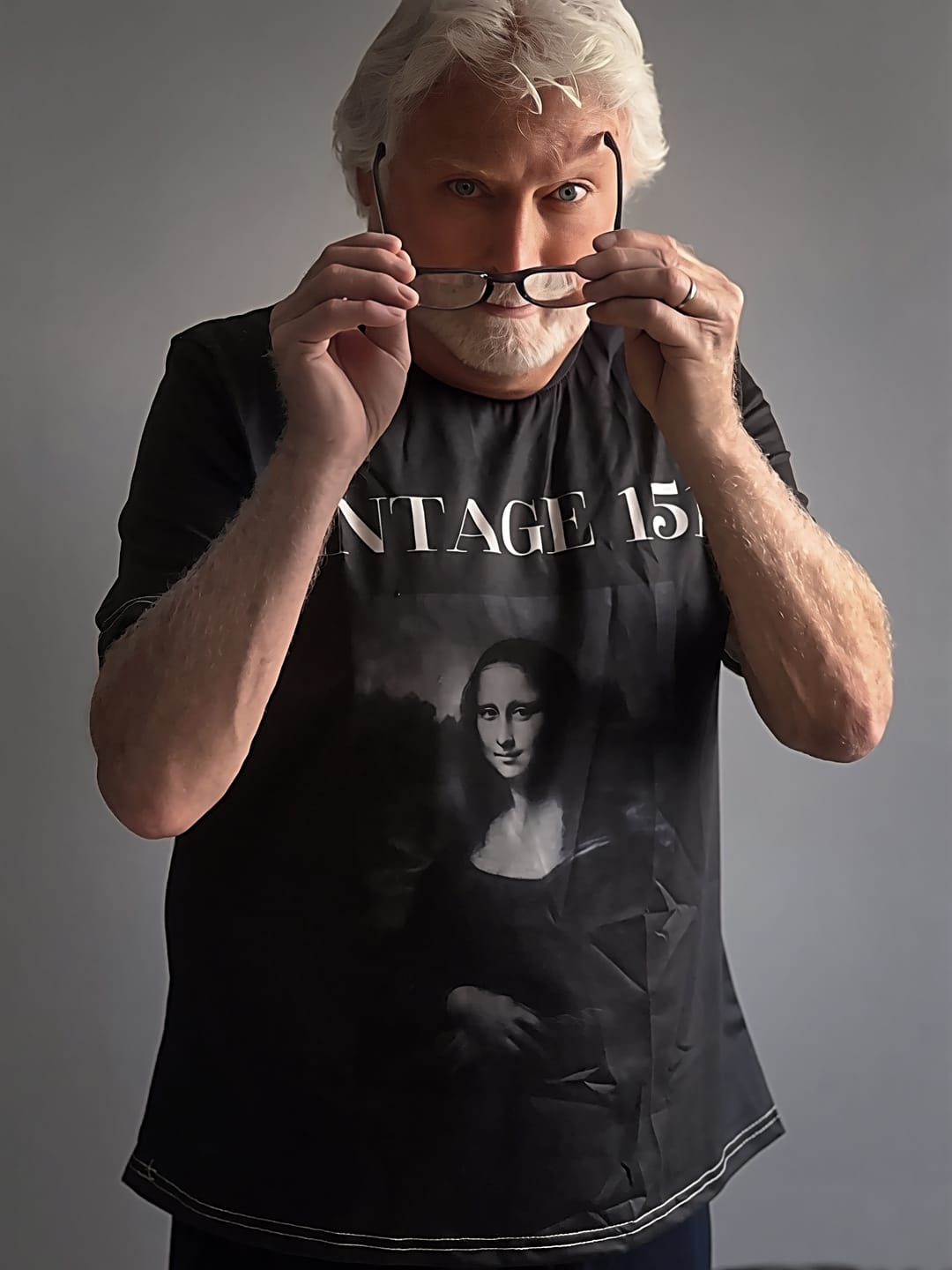 Customer photo review of Vintage Photo And Year - Personalized Comfort Tee