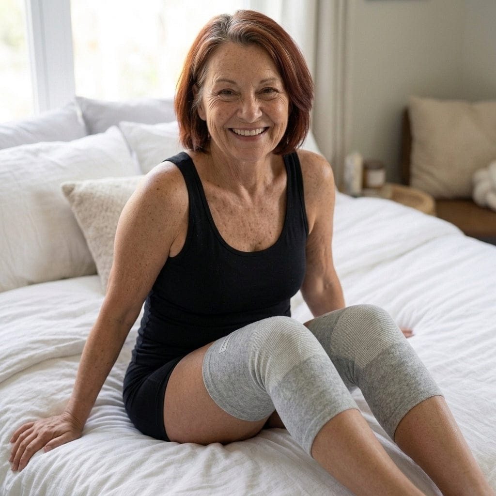 Customer photo review of Pandu™ Bambus Kniebandage (1 Stück)