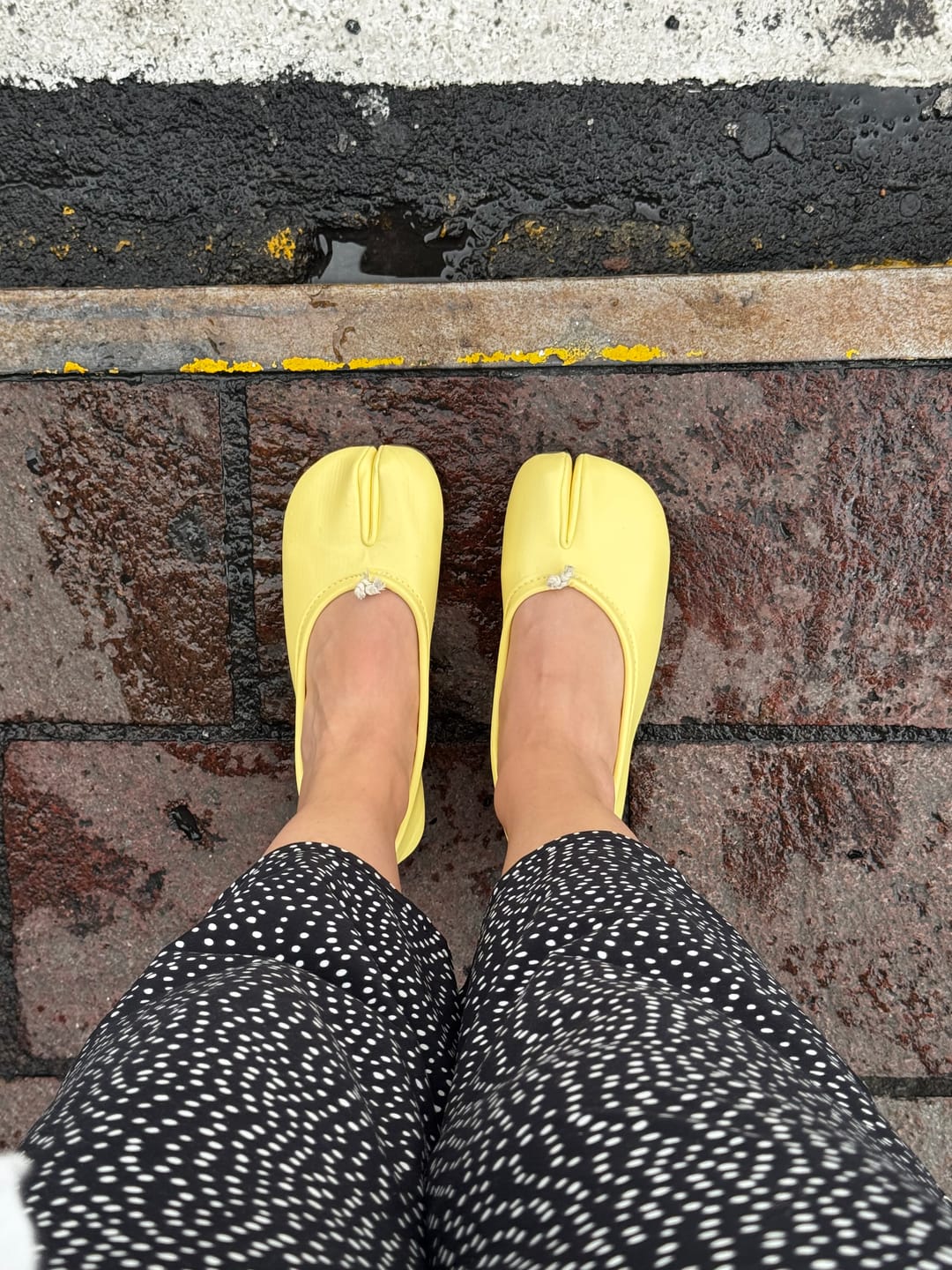 Customer photo review of Bailarinas Tabi Isabella