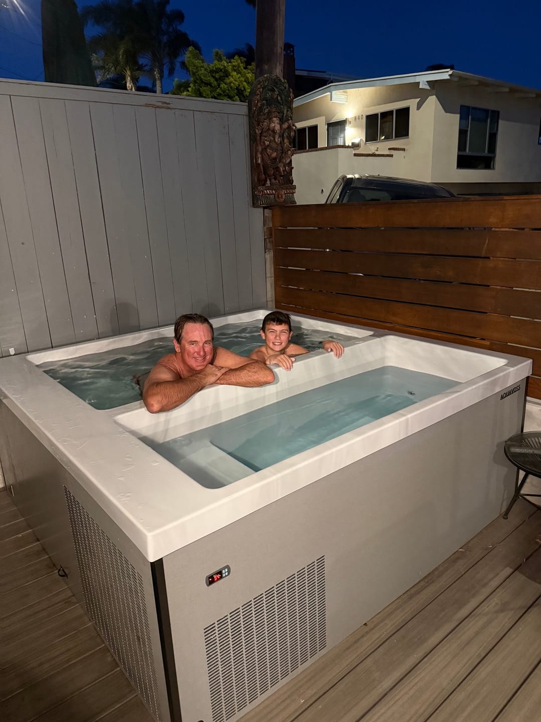 Customer photo review of AV-2 Hot Tub & Cold Plunge