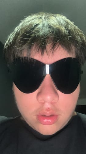 Customer photo review of YZY SHADES BLACK
