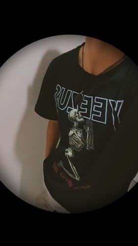 Customer photo review of Yeezus Gods Wants You Tee