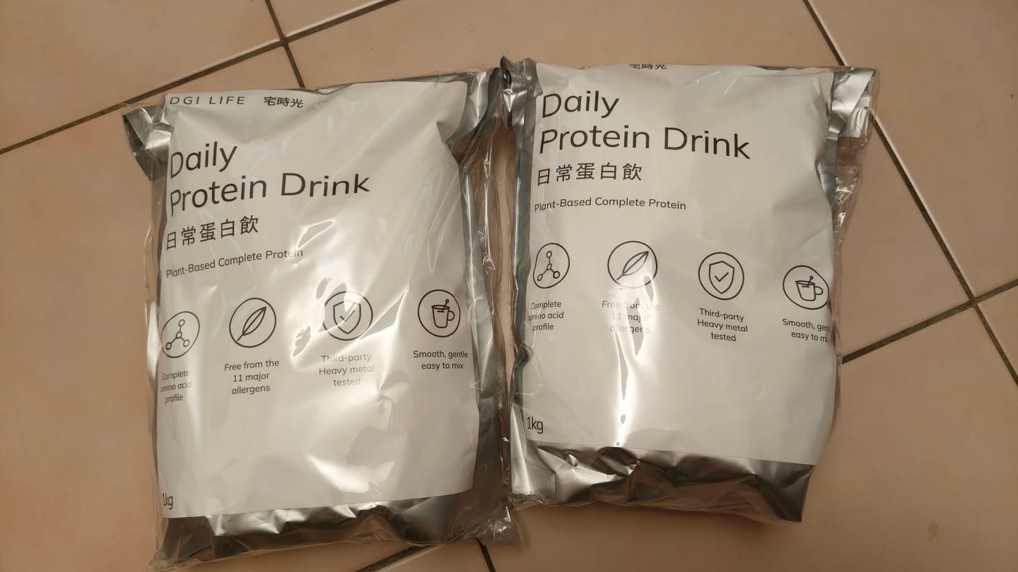 Customer photo review of 日常蛋白飲系列-素食友善/完整胺基酸/無十一大過敏原/