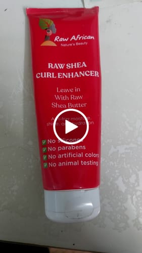 Customer video review of Shea Leave In & Curl Enhancer