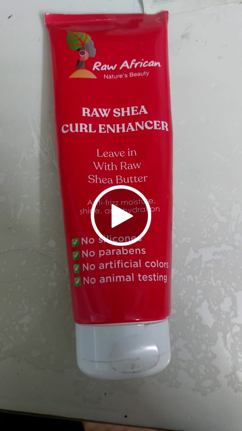 Customer video review of Shea Leave In & Curl Enhancer