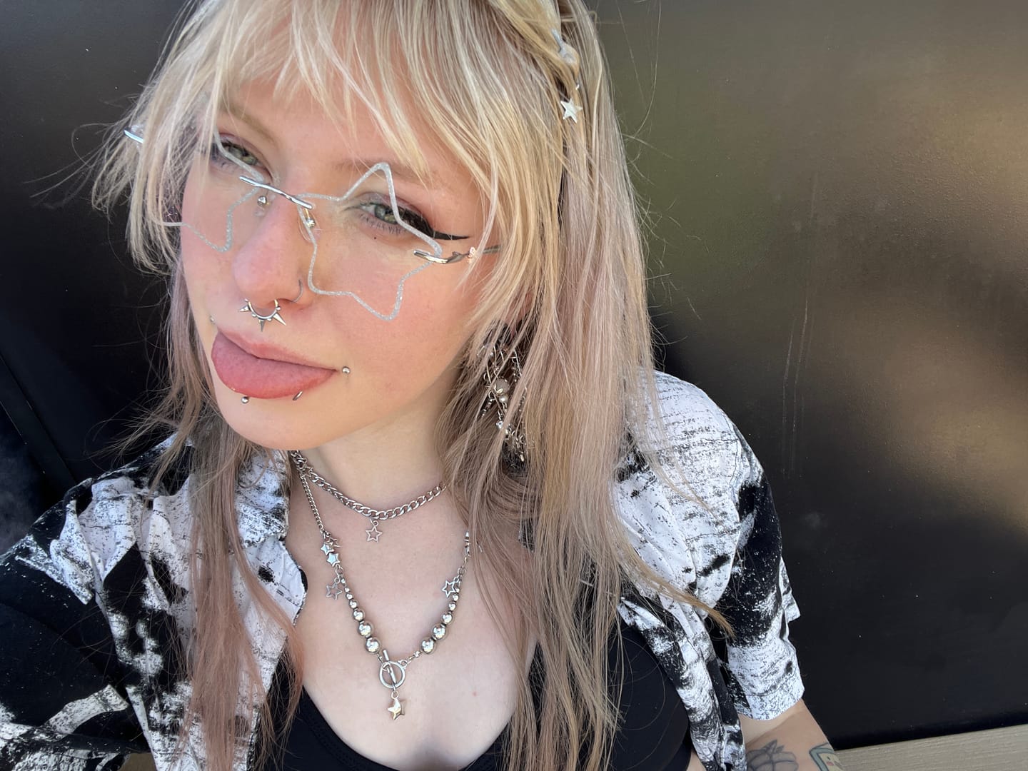 Customer photo review of Starr Eyeglasses