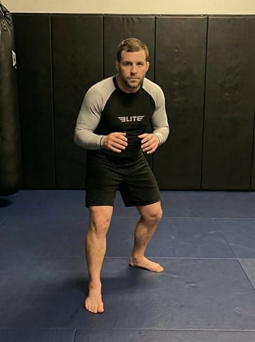 Customer photo review of Standard Gray Long Sleeve No-Gi Mens BJJ Rash Guard