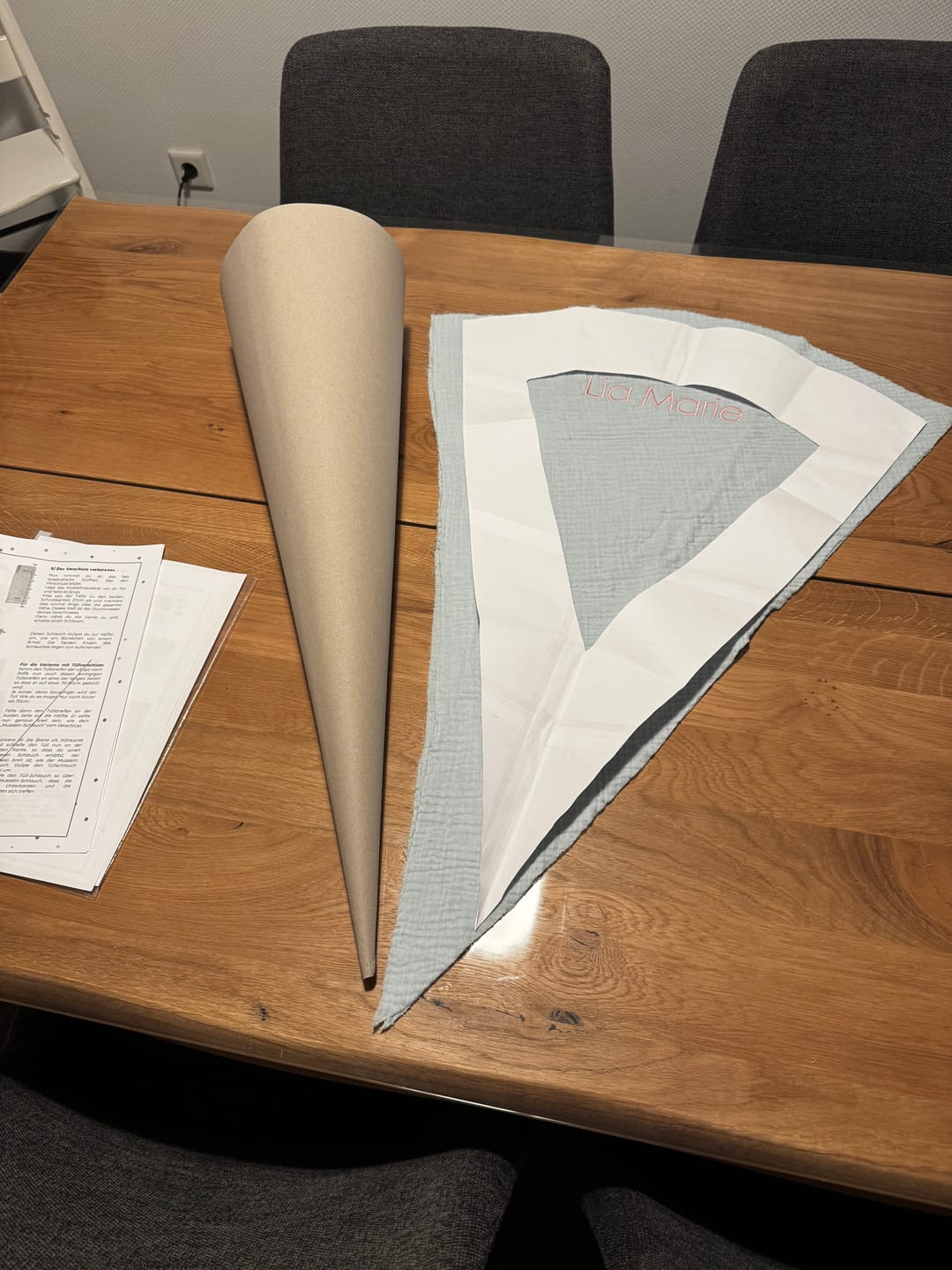 Customer photo review of DIY Nähset | Schultüte zum selber nähen nach Wunsch