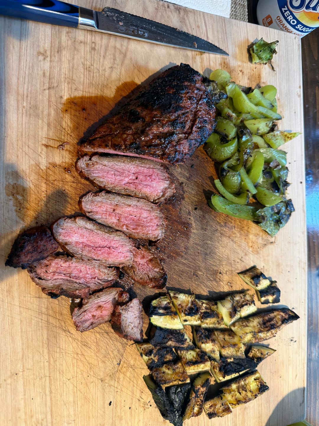 Customer photo review of USDA Choice Bavette Steak