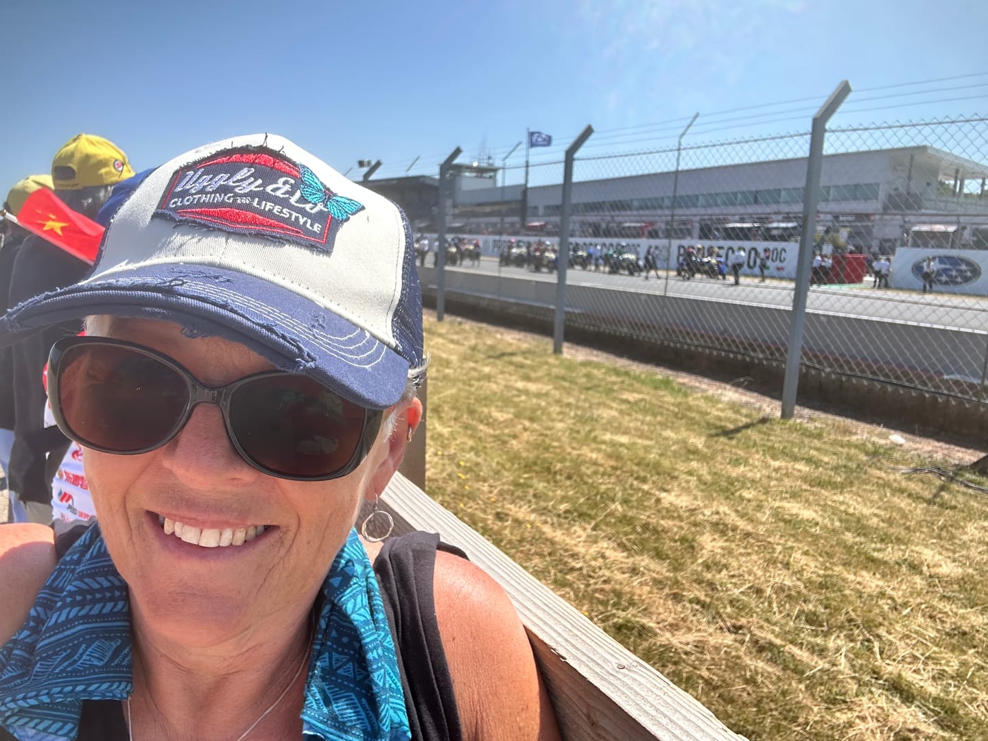 Customer photo review of Sylvain Guintoli x Diamond Charity Cap – 100% Donation