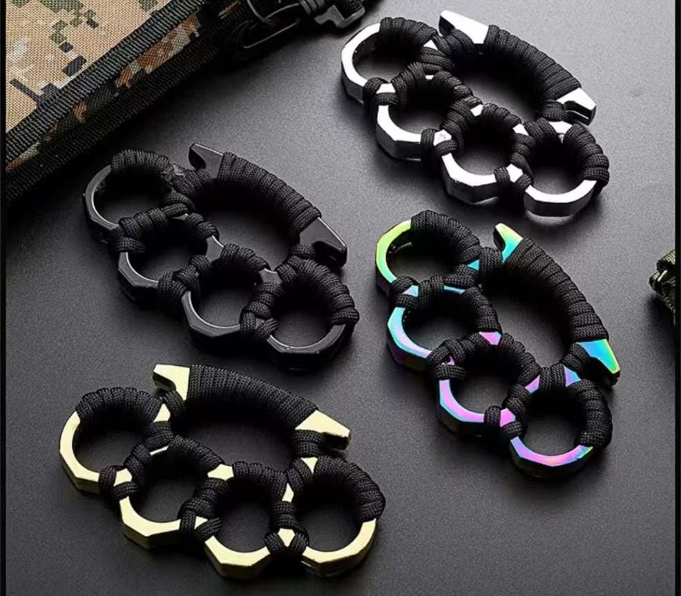 Customer photo review of Large Four-Finger Zinc Alloy EDC Tool