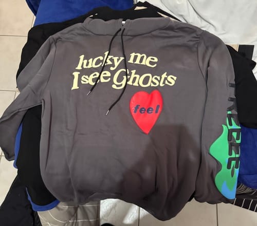 Customer photo review of Lucky Mee I See Ghosts Hoodie