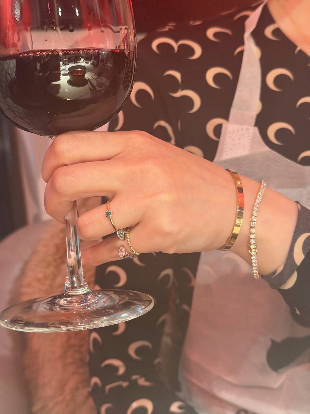 Customer photo review of 4ct Classic Tennis Bracelet