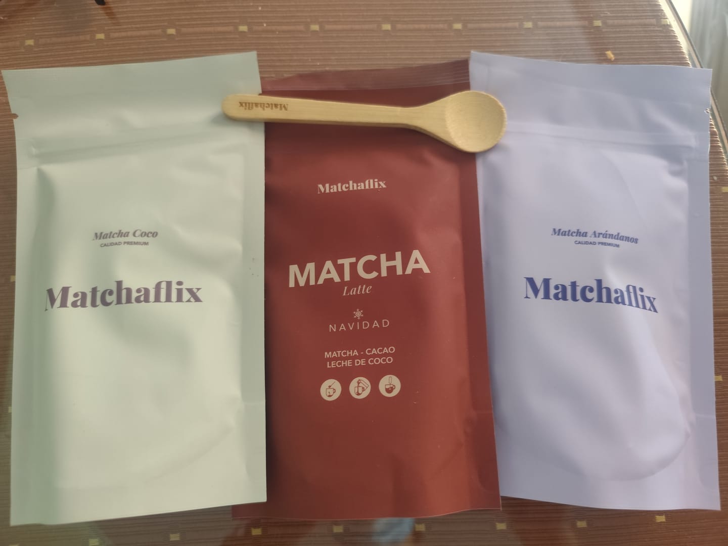 Customer photo review of Té Matcha Premium Arándanos