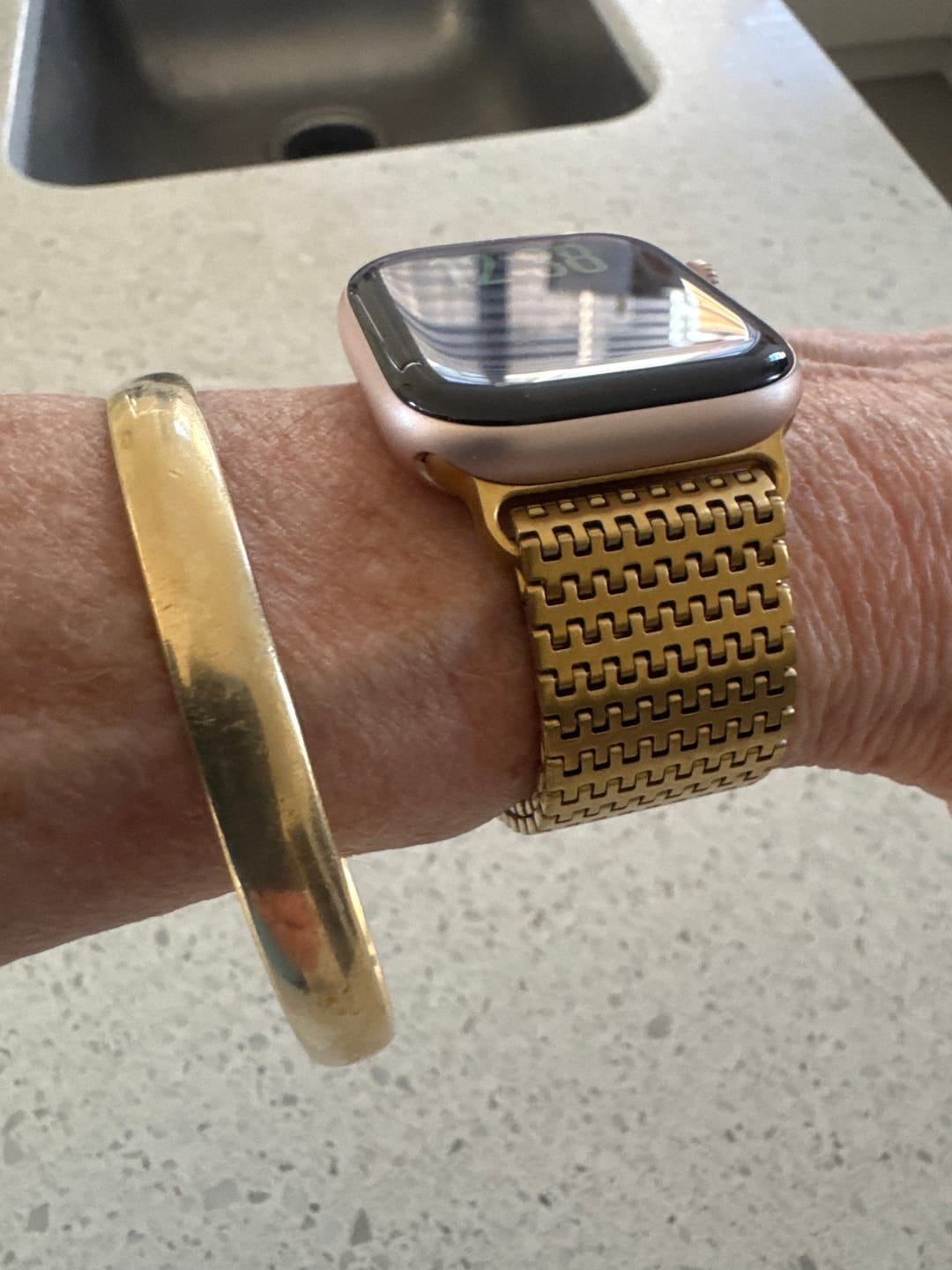 Customer photo review of Stella Magnetic Stainless Band