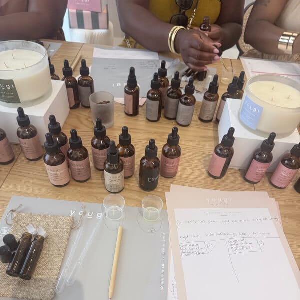 Customer photo review of Perfume Making Workshop, LONDON - £55