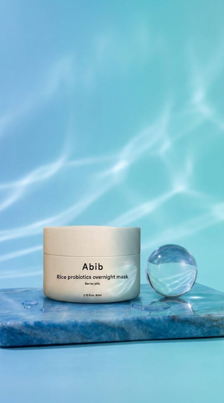 Customer photo review of Rice probiotics overnight mask Barrier jelly