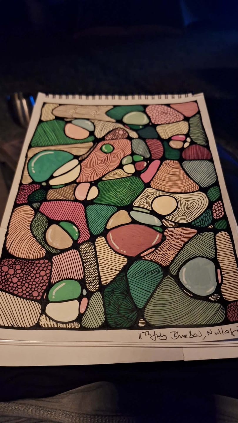 Customer photo review of Ohuhu Nahuku Direct-ink Acrylic Markers
