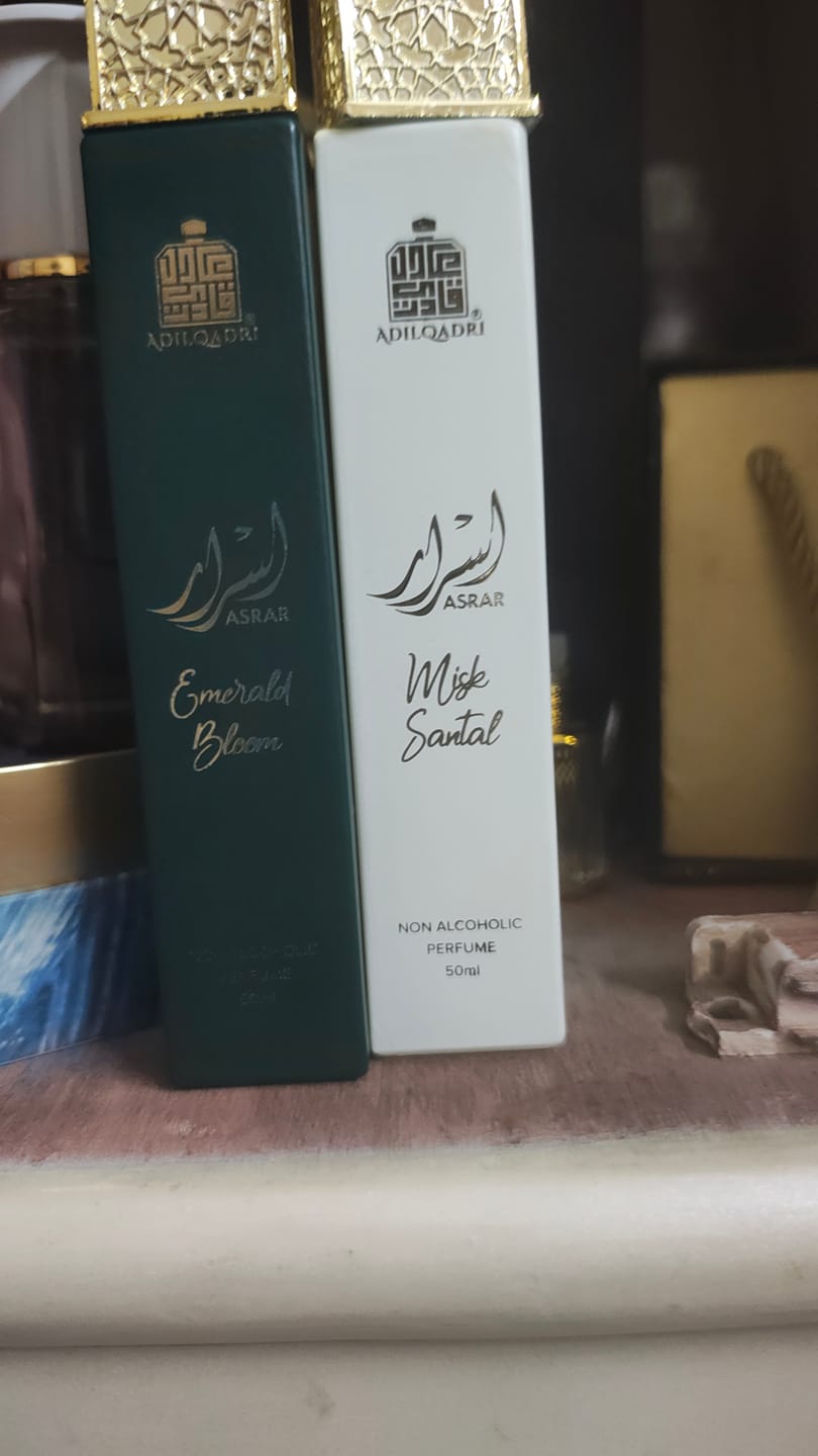 Customer photo review of Asrar Misk Santal Non Alcoholic Perfume Spray 50ml