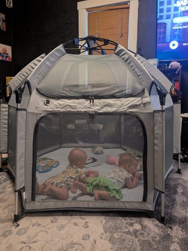 Customer photo review of Pop 'N Go® Playpen