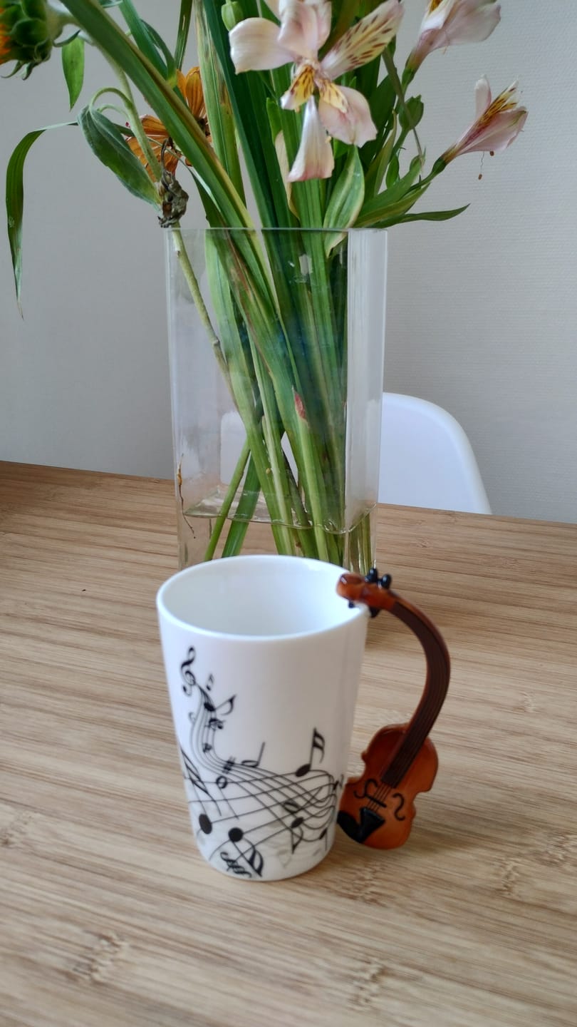 Customer photo review of Merveilleuses tasses de musiciens
