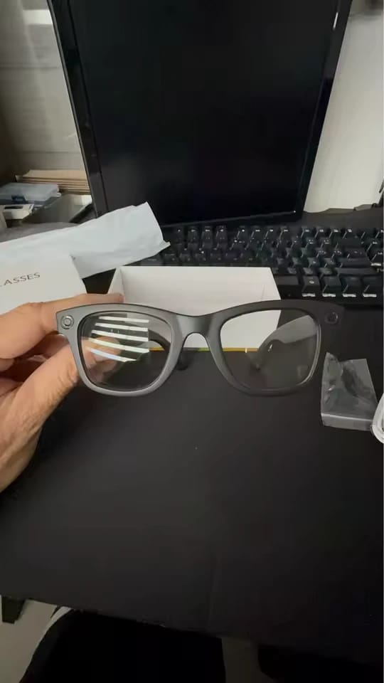 Customer photo review of Lusby AI GLasses