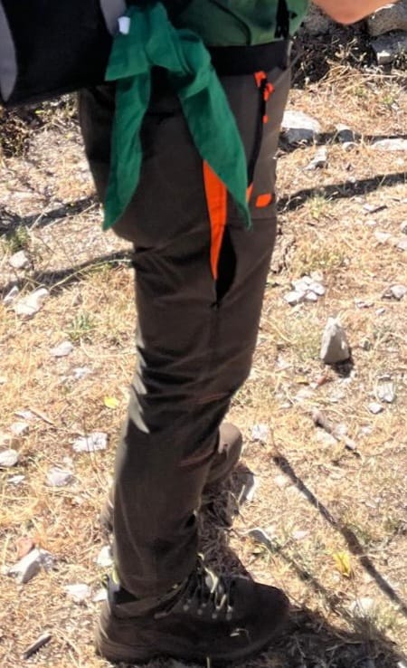 Customer photo review of Pantalone Masseria MP26 Estivo da Caccia Verde