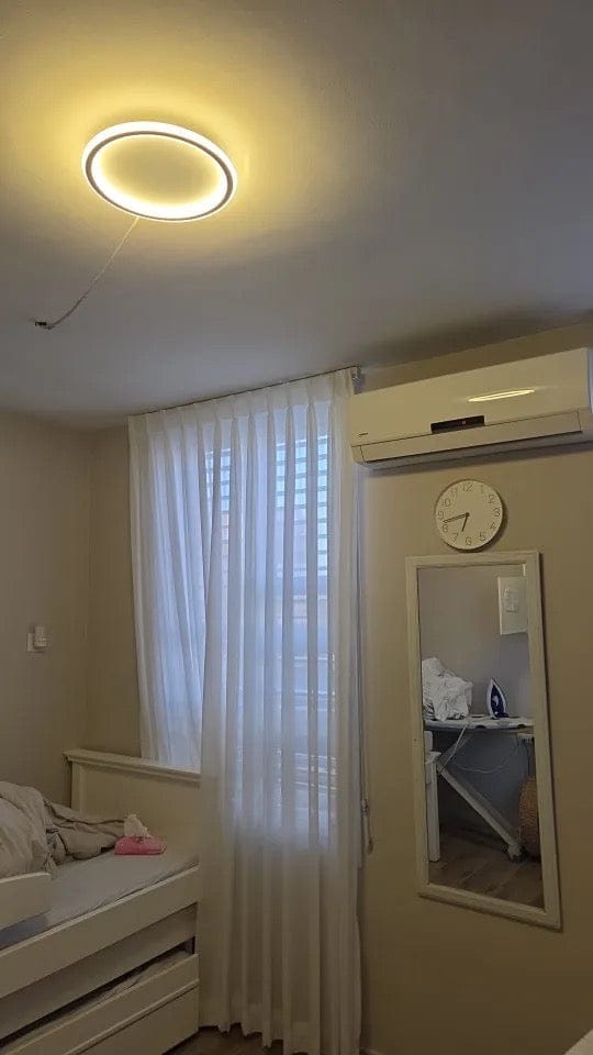 Customer photo review of Plafon LED okrągły – nowoczesna minimalistyczna lampa sufitowa do sypialni i salonu | LUNARA