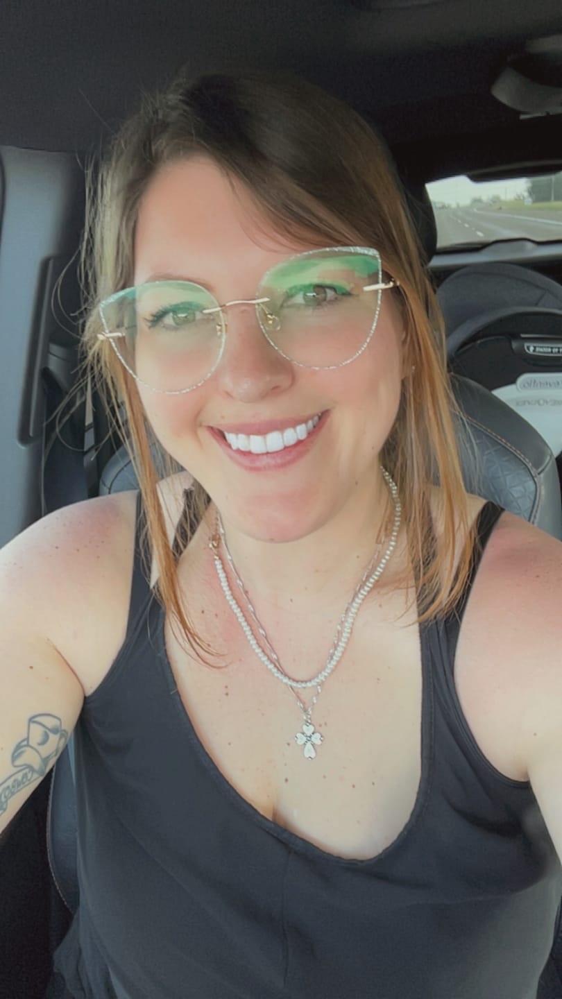 Customer photo review of Nina Eyeglasses