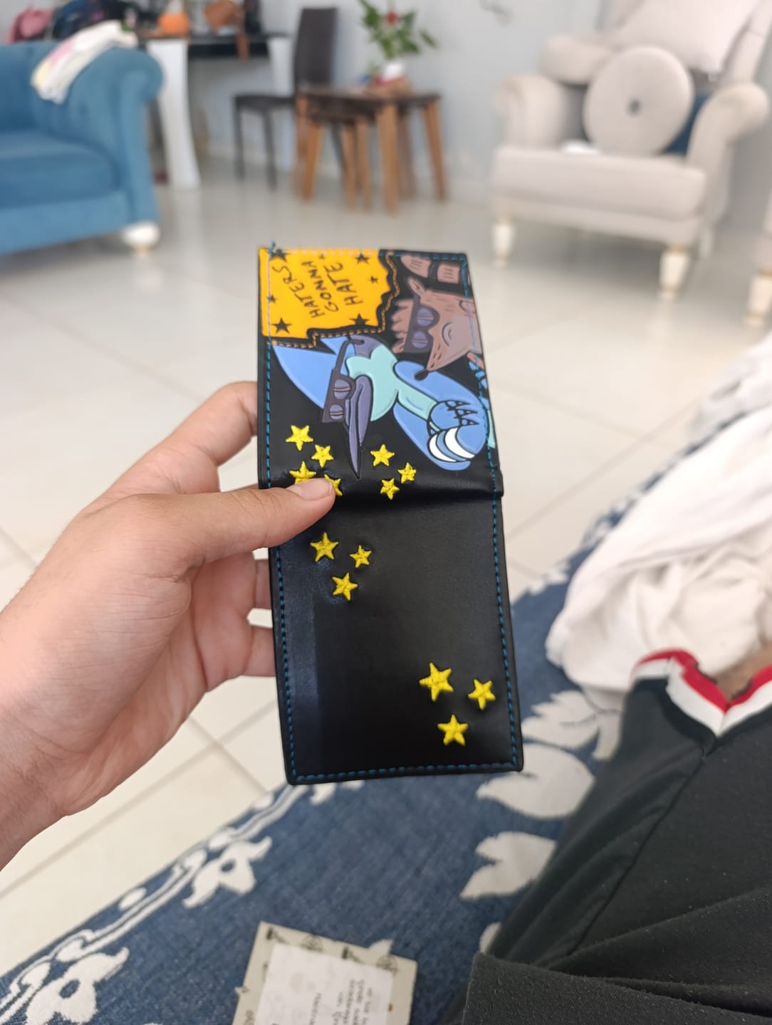 Customer photo review of Regular Show Cüzdan