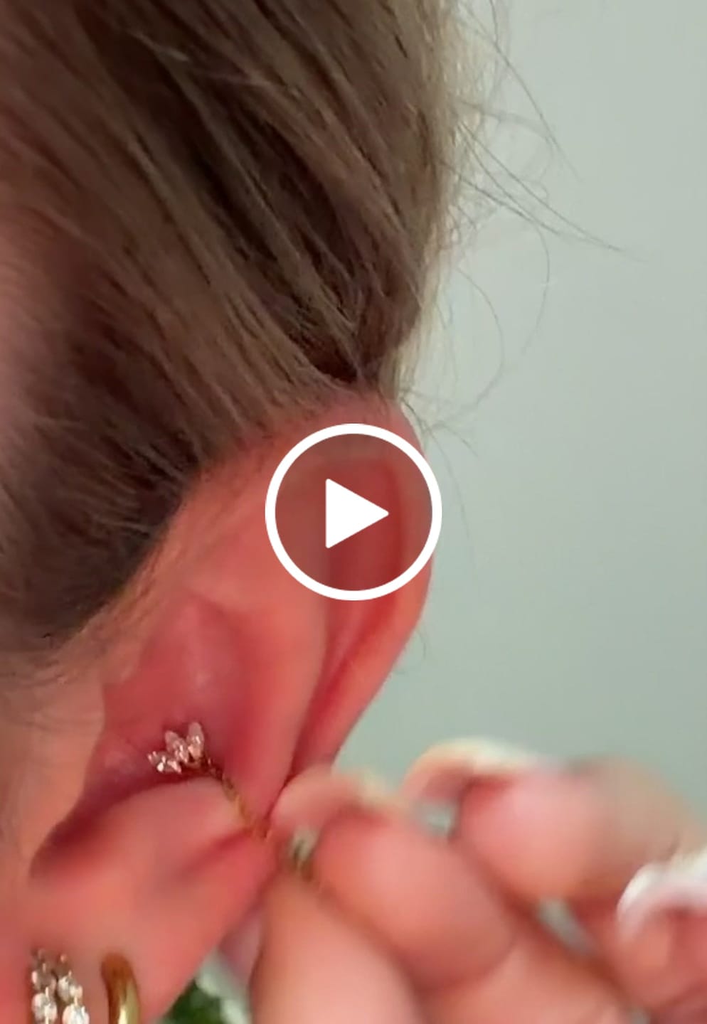 Customer video review of Kette für Piercings & Ohrringe