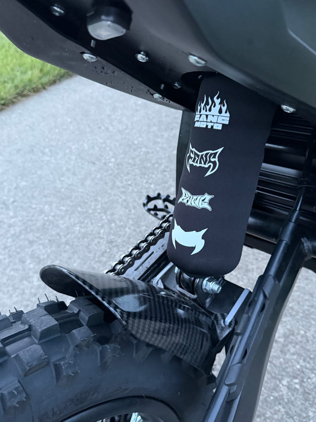 Customer photo review of Mini eMoto Shock Cover