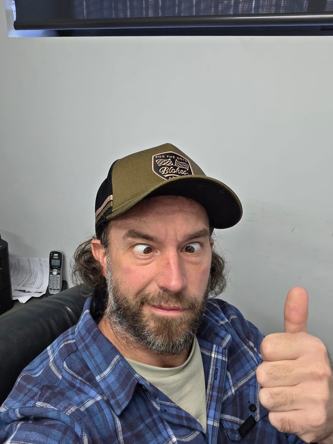 Customer photo review of Full Throttle Trucker Cap