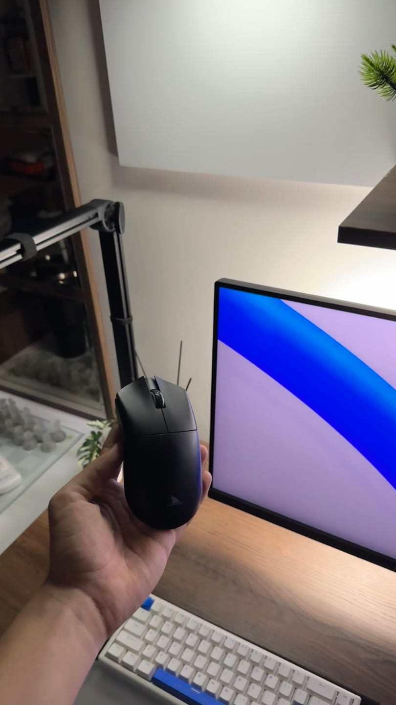 Customer photo review of Darmoshark M3 V2 Wireless Mouse