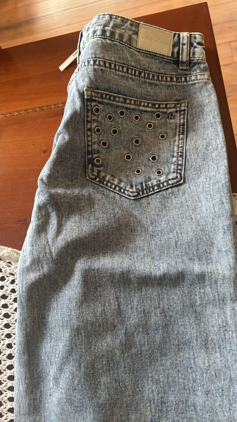 Customer photo review of Pantalón Pocket Ojal Blue