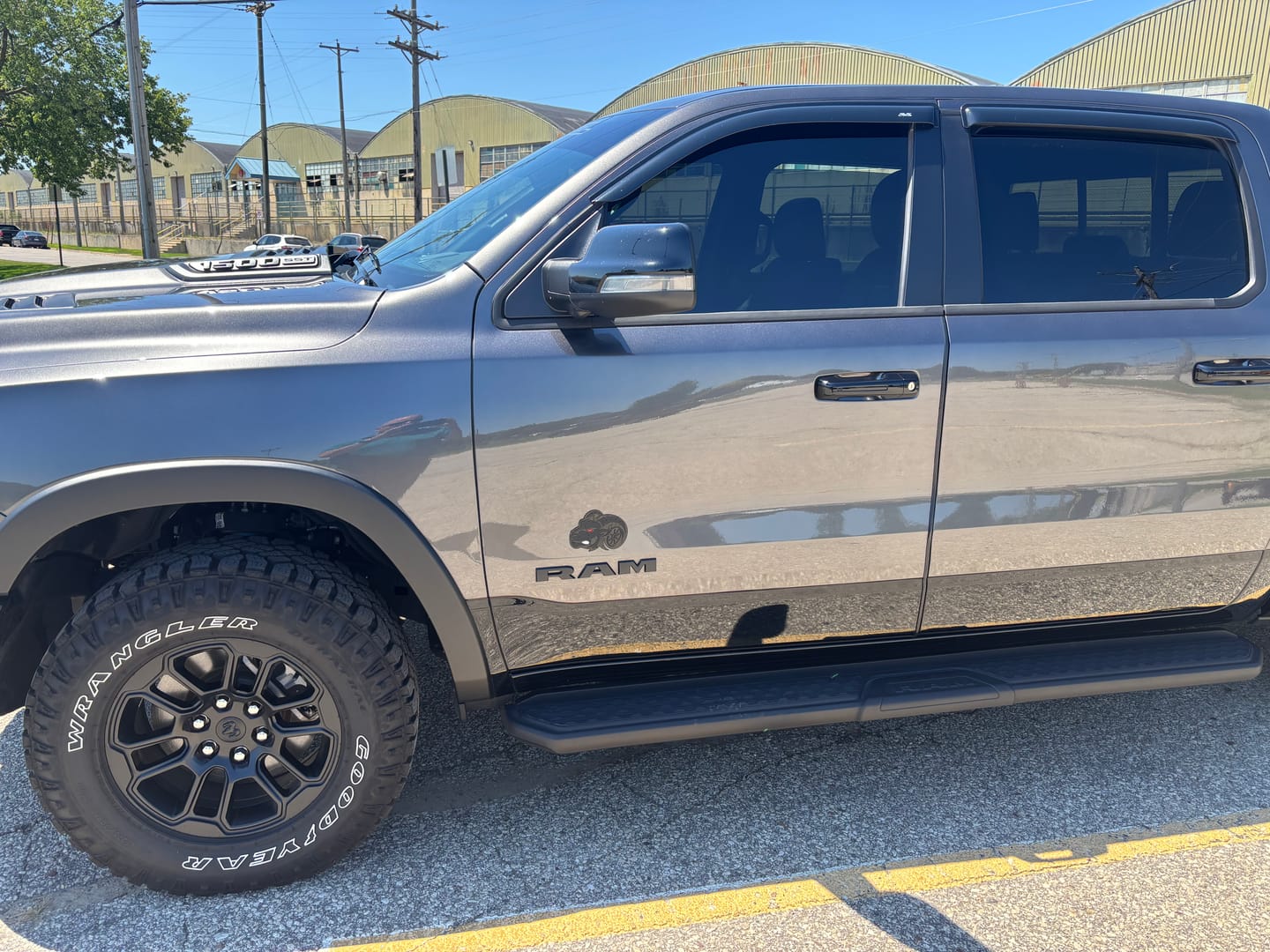 Customer photo review of Turbo Ram Fender Badges