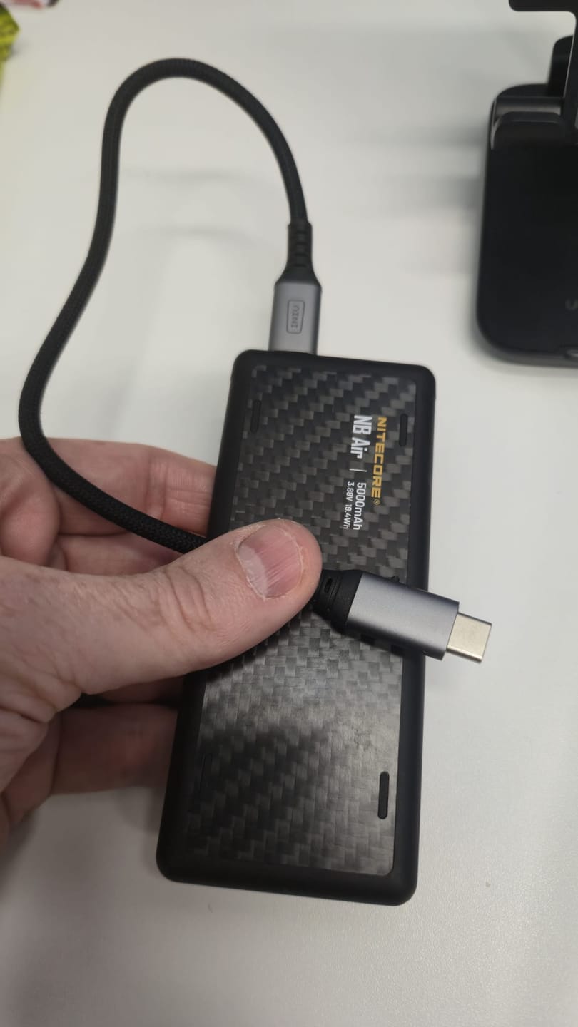 Customer photo review of NB Air (5,000mAh 2.4A 18W)