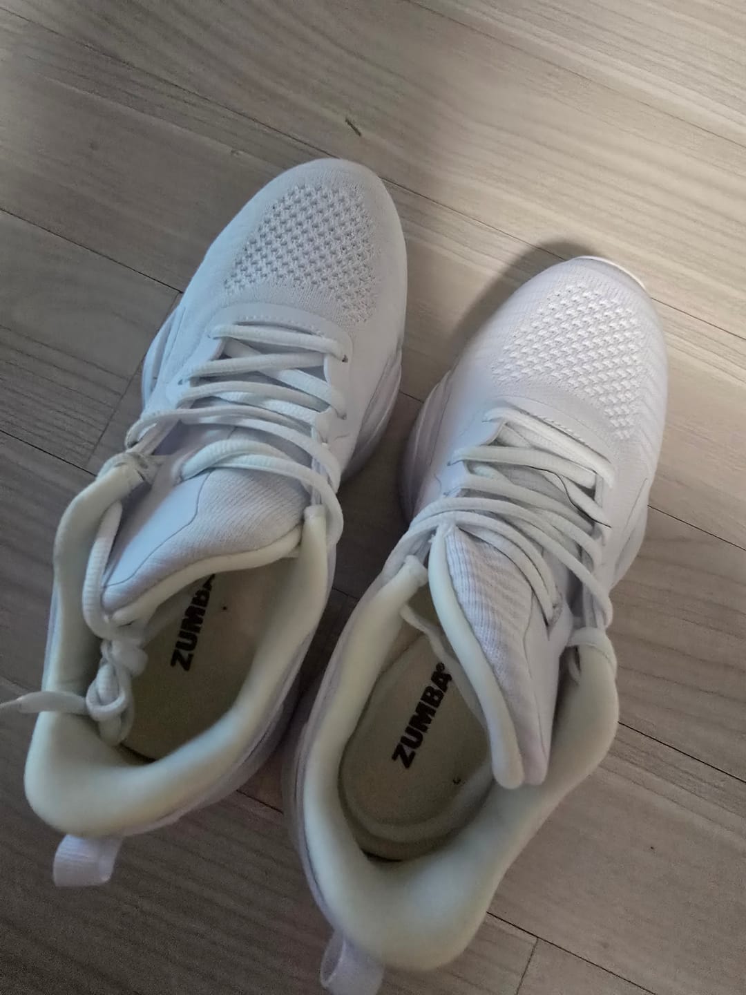 Customer photo review of Zumba Air Stomp Remix II - White