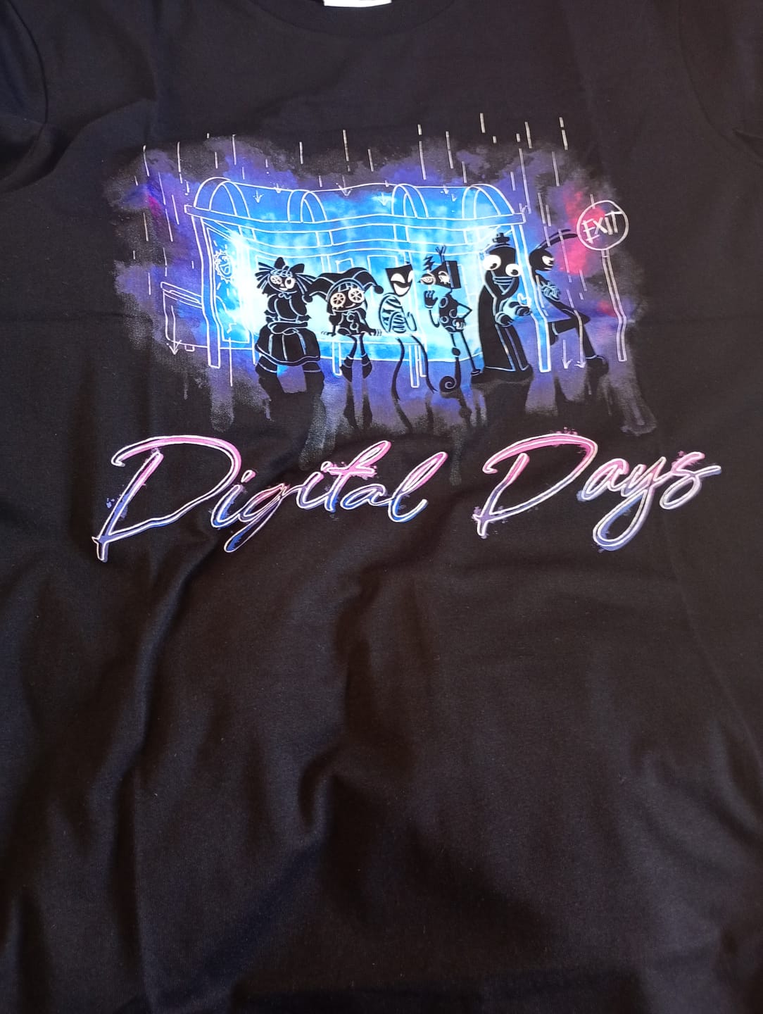 Customer photo review of Digital Days T-shirt