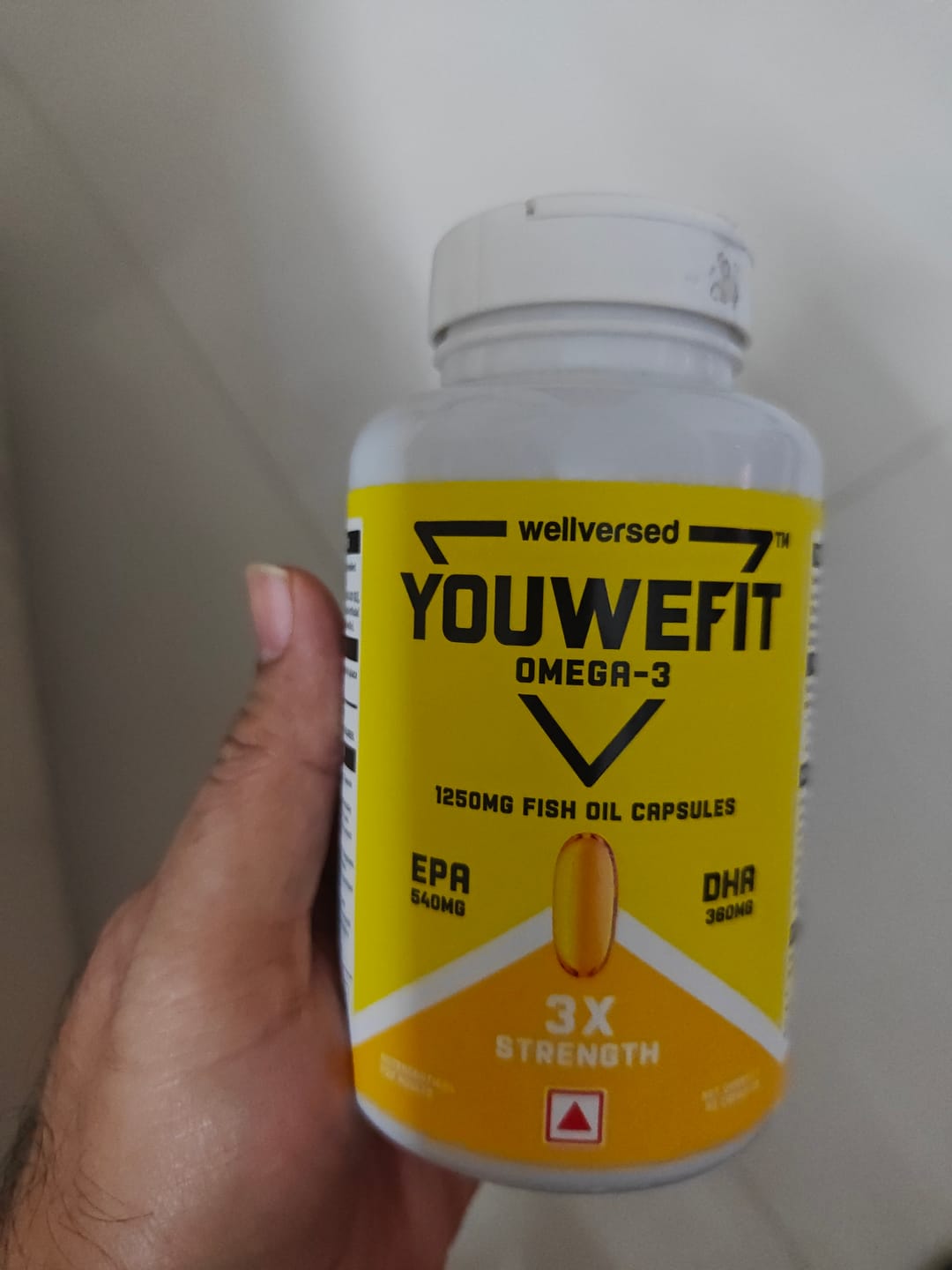 Customer photo review of Dynamite Pre-Workout EXTREME (540g, 30 Servings) | Valencia Orange