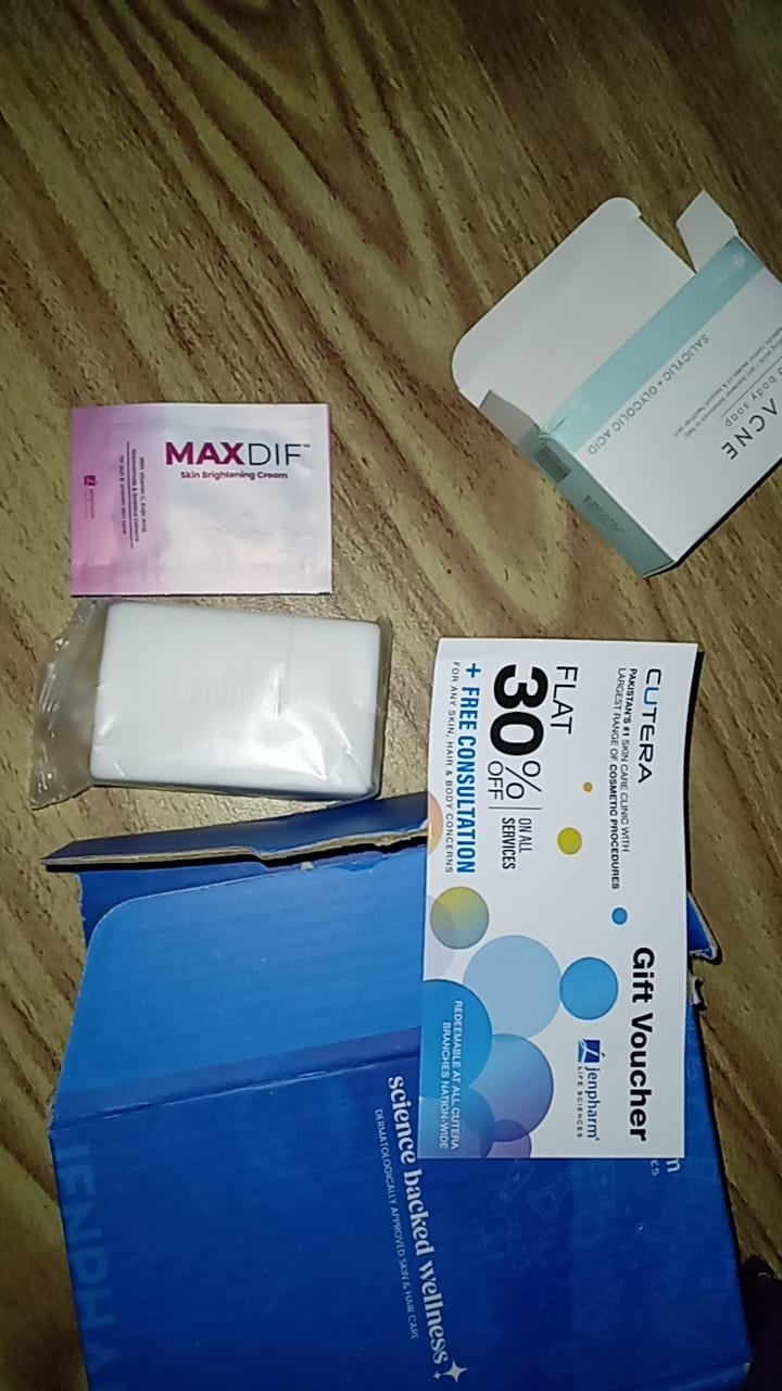 Customer photo review of Clarevo Anti Acne Soap