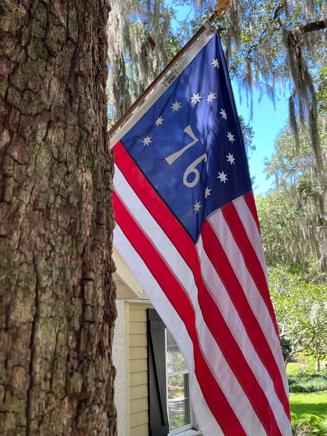 Customer photo review of 3' x 5' Bennington Flag