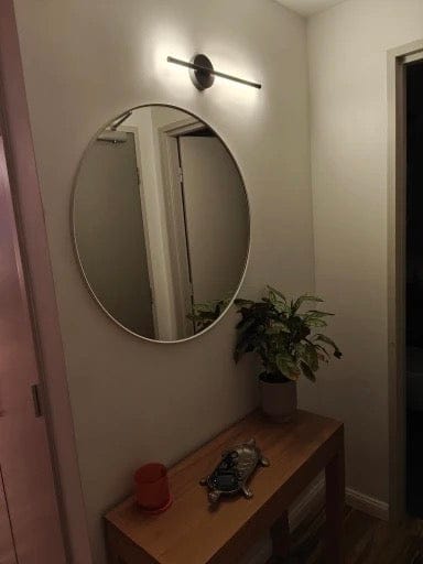 Customer photo review of Kinkiet LED bezprzewodowy – ładowana magnetyczna lampa ścienna do salonu i sypialni | LINEA