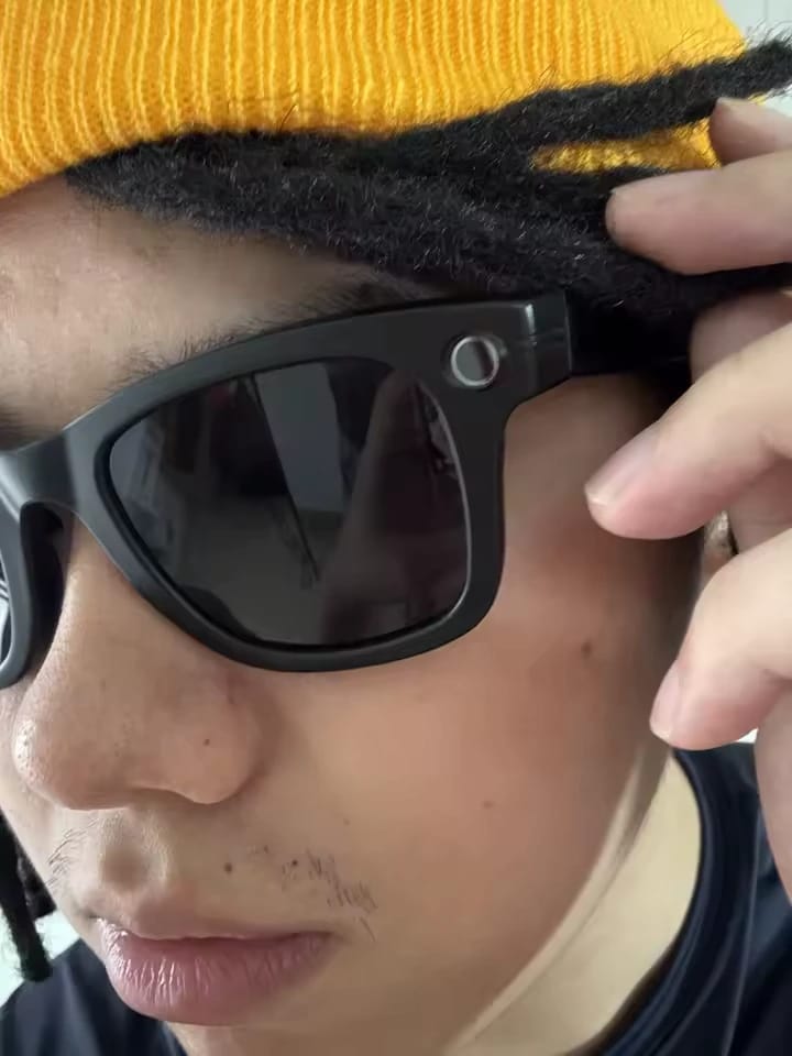 Customer photo review of Lusby AI GLasses