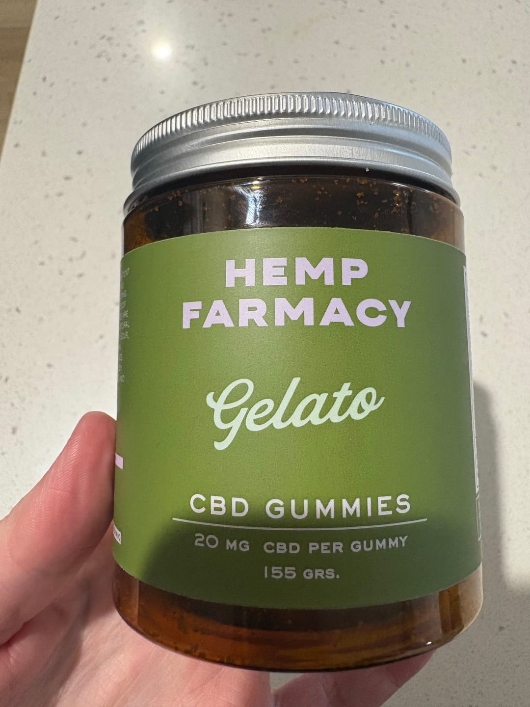 Customer photo review of Gelato Night-Time Gummies