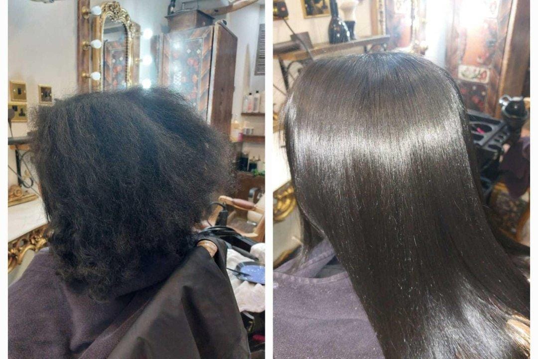 Customer photo review of Japanische Keratin Honma Tokyo Coffee Premium
