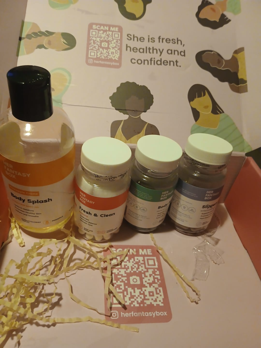 Customer photo review of Ultimate Glow-Up Kit