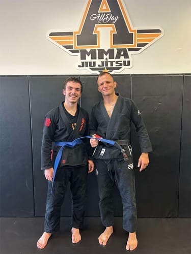 Customer photo review of Core Black Brazilian Jiu Jitsu Mens BJJ Gi