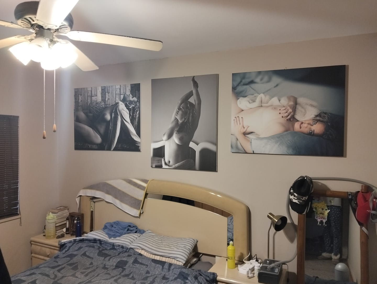 Customer photo review of 3 x A0 Super Big Canvas (80.9x102,5cm)
