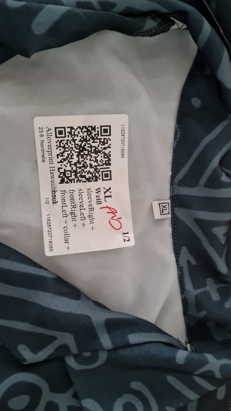 Customer photo review of Runar - Wikingerhemd - Personalisierbar